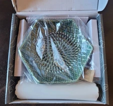 The Grate Plate Ginger Garlic Spice Grater 3-Piece Set with Peeler Green NIB