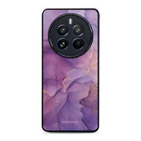 HandyhüLle FüR Realme 12 Pro+ Mobiwear Case Cover Schutz HüLle Etui Violett