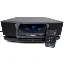 Bose Wave Music System IV CD Player/AM/FM Radio w/ Bluetooth Base Remote 22AE