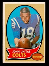 1970 Topps Set-Break #180 Johnny Unitas EX-EXMINT