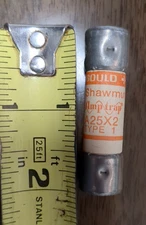 Gould Shawmut A25X2 Type 1 Fuses 2A 250V