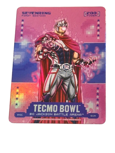 Bo Jackson Battle Arena - SEVENRING Fist Edition Bubble Gum 200 Power TOM BRADY