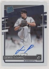 2020 Panini Donruss Optic Rated Rookie Signatures Lewis Thorpe #RRS-LT Auto 04a2