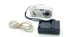 Sony DSC-P8 Cybershot 3.2MP Silver Digital Camera - Works