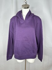 NWT 29 Ideology Women's Pullover Hoodie Hooded Sweatshirt Fig Purple Sz 3XL