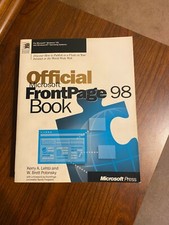 Official Microsoft FrontPage 98 Book - Paperback By Lehto, Kerry - VERY GOOD