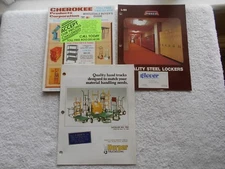 1982 CHEROKEE PRODUCTS-HARPER TRUCKS-PENCO STEEL LOCKERS CATALOGS