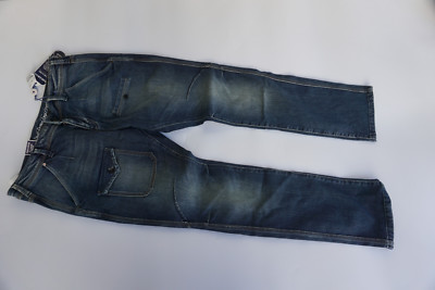 DEPT Denim Aquarius Damen Jeans stretch Boyfriend Hose 32/32 W32 L32 blau NEU.