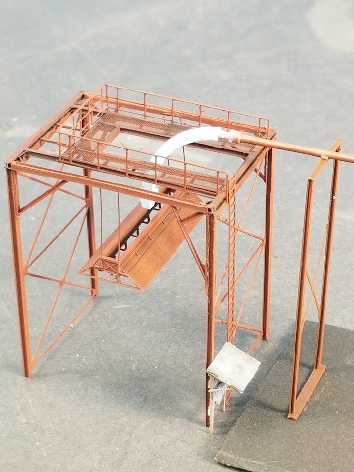 WOOD CHIP LOADER, N-SCALE, KIT, Highly Detailed, Lumber Scene