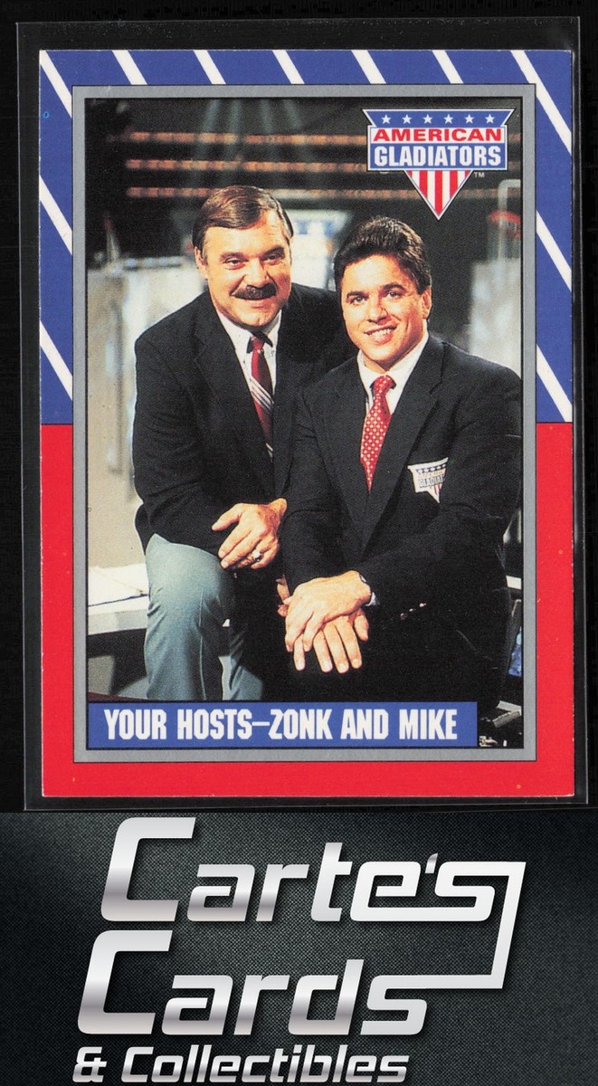 Larry Csonka Your Hosts - Zonk And Mike 1991 Topps American