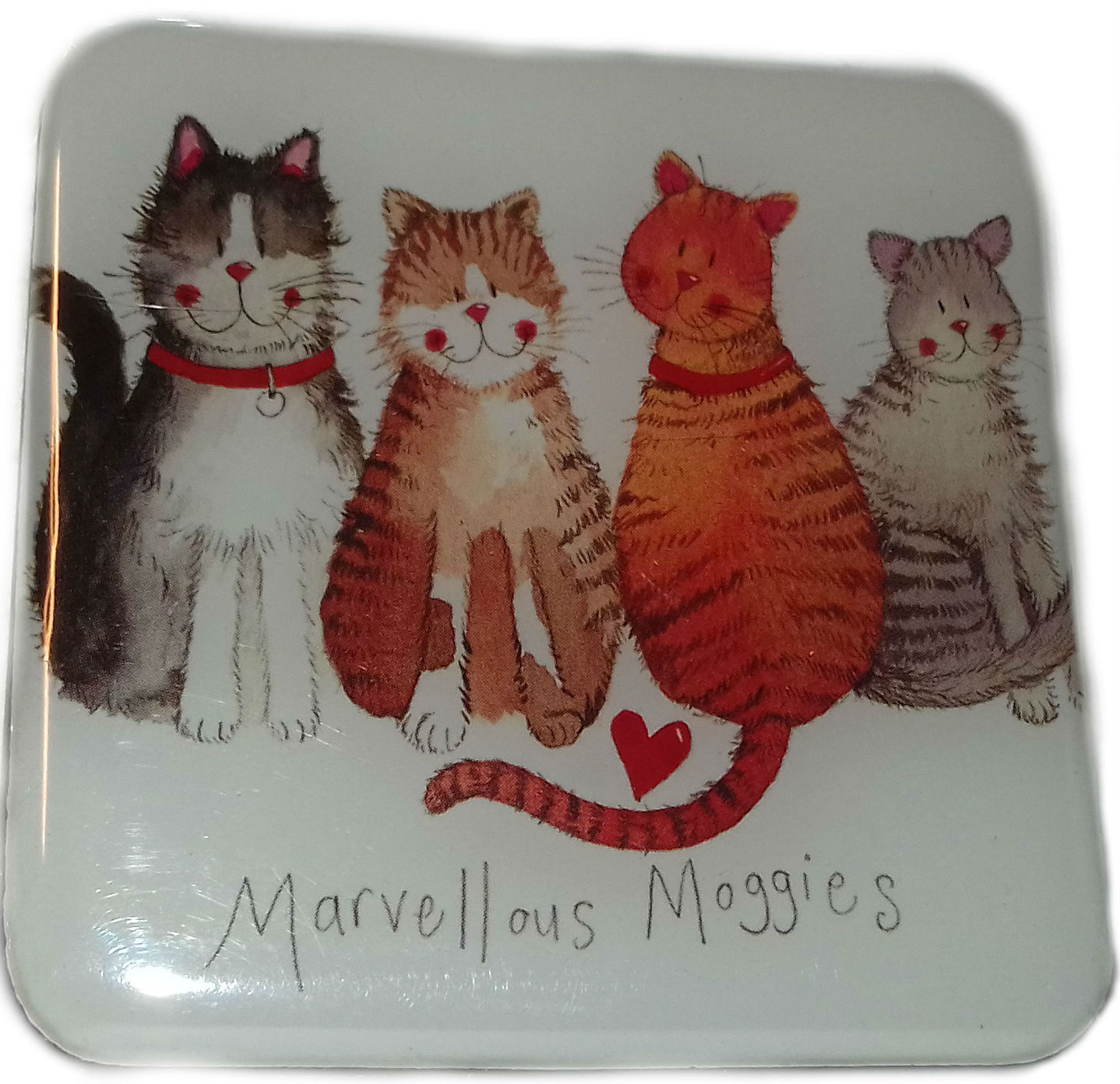 Marvellous Moggies Fridge Magnet, Alex Clark, Cats, Kitties, Collectables FM27