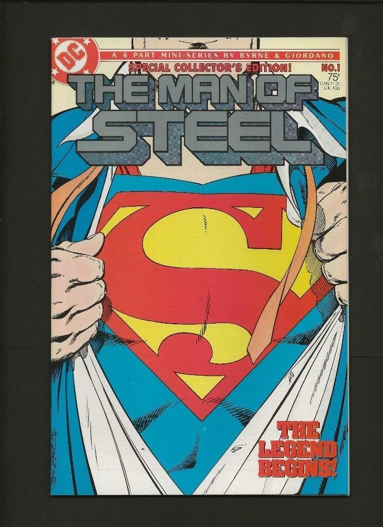 Man of Steel #s 1 2 3 4 5 6 NM- 9.2 Avg High Res Scans | eBay