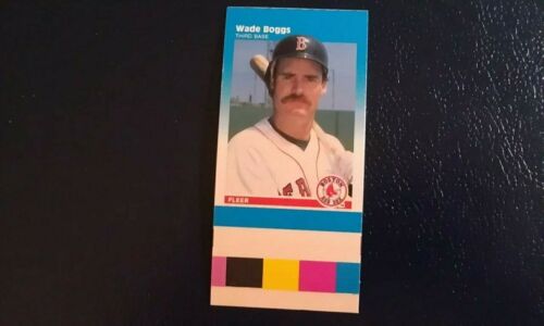 Wade Boggs Boston Red Sox 1987 Fleer MINI PROOF RARE Oddball - Picture 1 of 1