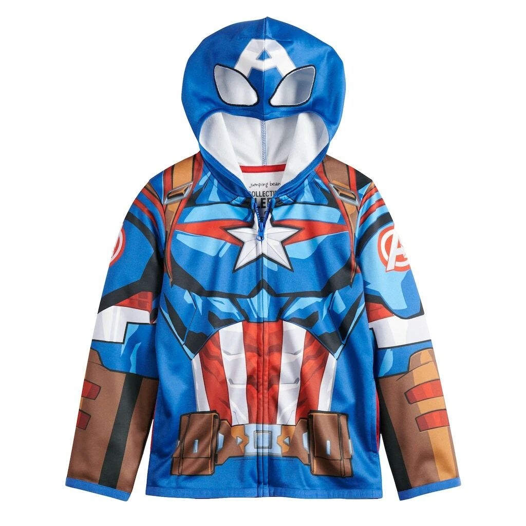 Boys captain hotsell america hoodie