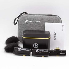  OPEN BOX FAIR  Hollyland LARK C1 DUO 2-Person Wireless Microphone System with
