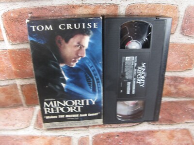 Minority Report VHS ( Full Length Screening Cassette) Tom Cruise