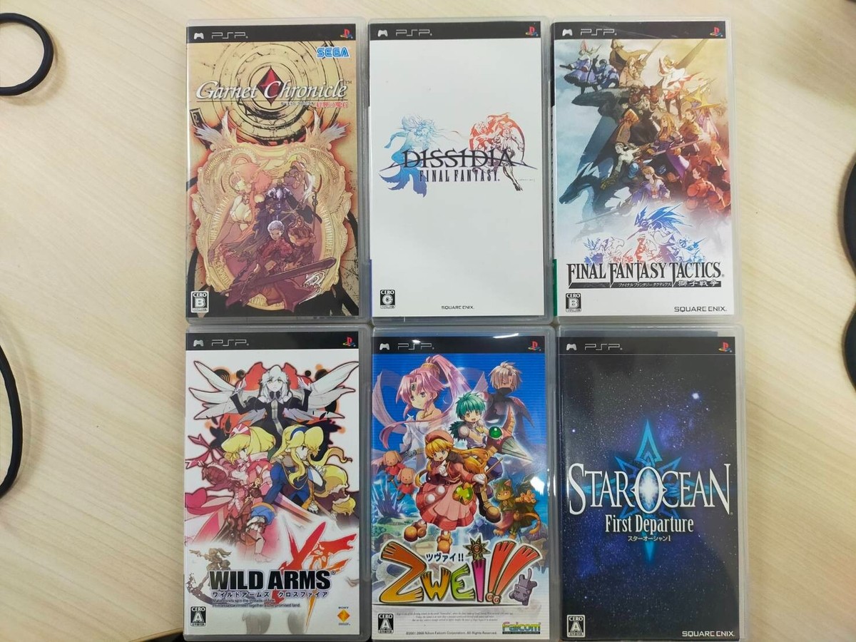 PSPゲームソフト15枚 playstation portable 19games soft psp JRPG FROM JAPAN | eBay