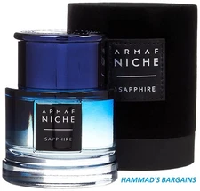 ARMAF NICHE SAPPHIRE EDP 3.0 OZ / 90 ML FOR MEN (NIB) SEALED