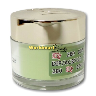 DND DIVA Dip-Acrylic Powder 2fl.oz Color Powder DV280- Salsa Verde