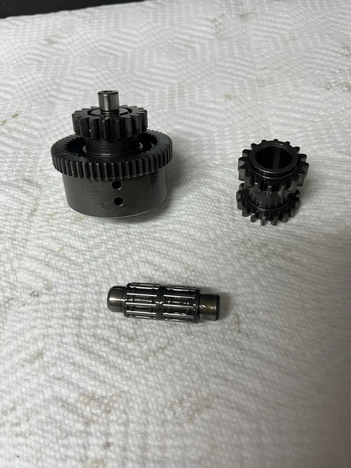 2004 04 Yamaha YFZ450 Starter Reduction Gears OEM 5TG-15560-00-00