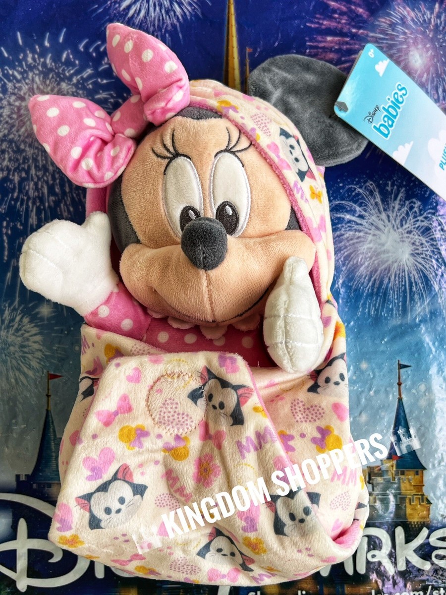2023 Disney Parks Babies Baby Minnie Mouse With Figaro Blanket