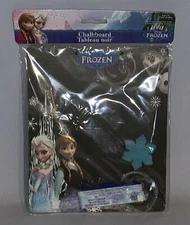 Disney Frozen Elsa Anna Olaf Hanging Chalkboard Chalk Eraser