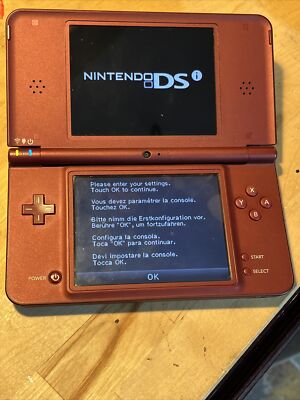 Nintendo DSi Launch Edition Matte Red Handheld System