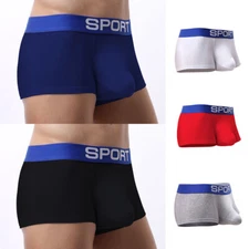 Mens Boxers Briefs Shorts Underwear Bulge Pouch Underpants Jockstraps Panties✔