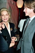 Lauren Bacall & Matthew Modine at Screening of HBO's "And the - 1993 Old Photo 1
