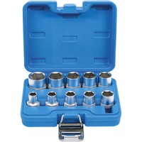 Bgs - SteckschlüSsel-Einsatz-Satz Sechskant | Antrieb Innenvierkant 12,5 Mm (1/2