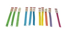 Vintage Lot of 11 NOS All Purpose Zippers 7โ Self Basting Made in USA Japan NEW