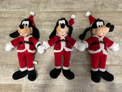 Exclusive Disney SANTA CLAUSE GOOFY Stuffed 18'' Plush (READ DESCRIPTION)