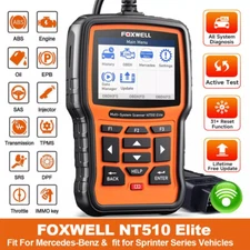 Foxwell NT510 Elite For GM Bidirectional OBD2 Scanner Diagnostic Tool Oil Reset