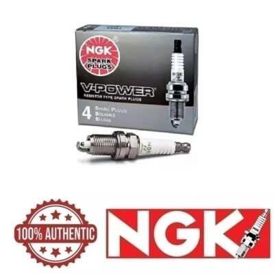 4-New NGK V-Power Copper Spark Plugs ZFR5F-11 #2262 Made in Japan