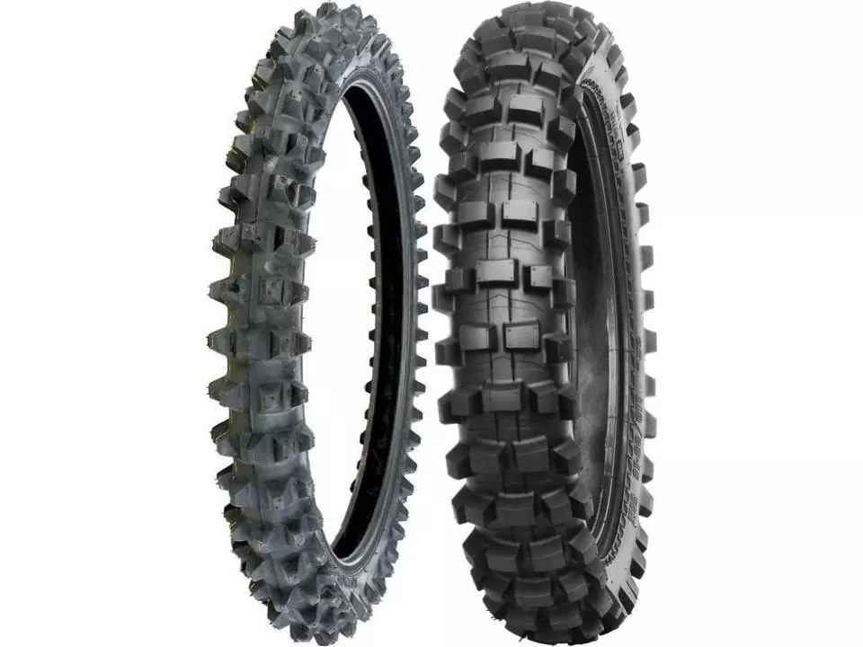 IRC 90/90-21 M1A Front & 140/80-18 M5B Evo Rear Motocross Off Road Tires Combo