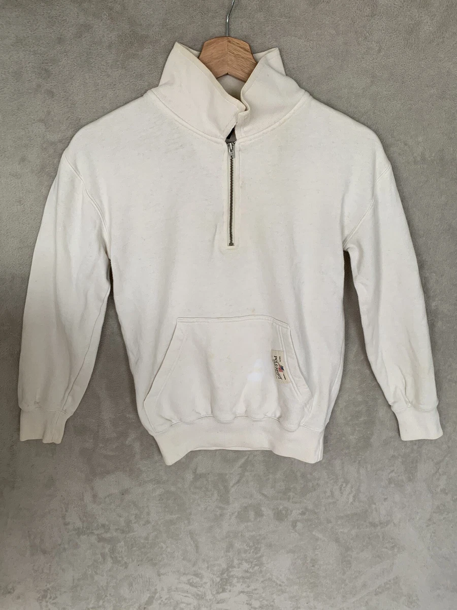 Ralph Lauren Polo Sports Off White cream Women s Pullover 1 4 Zip