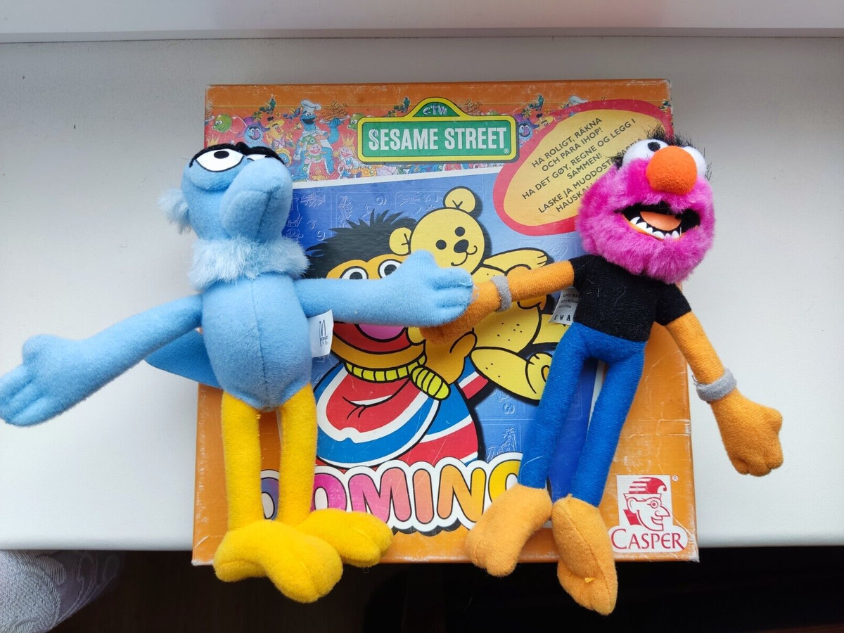 The Muppets Plush Toy - McDonalds Happy Meal 2002 Sesame Street