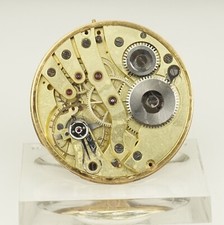 Rare Movement Pocket watch Men's no repeater fusee duplex chronometer RAR