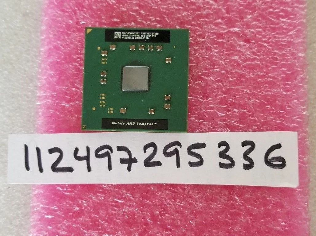 AMD Mobile Sempron 3300 SMN3300BKX2BX SOCKET 754