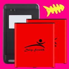 Good Quality 2x 3700mAh Battery Charger Winder for Samsung Galaxy Sol 3 SM-J336A