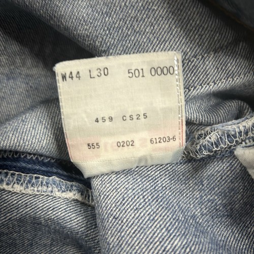 VINTAGE Levi's 501xx Jeans Mens 44x30 Blue Button Fly Y2K Made In USA - Bild 5 von 23
