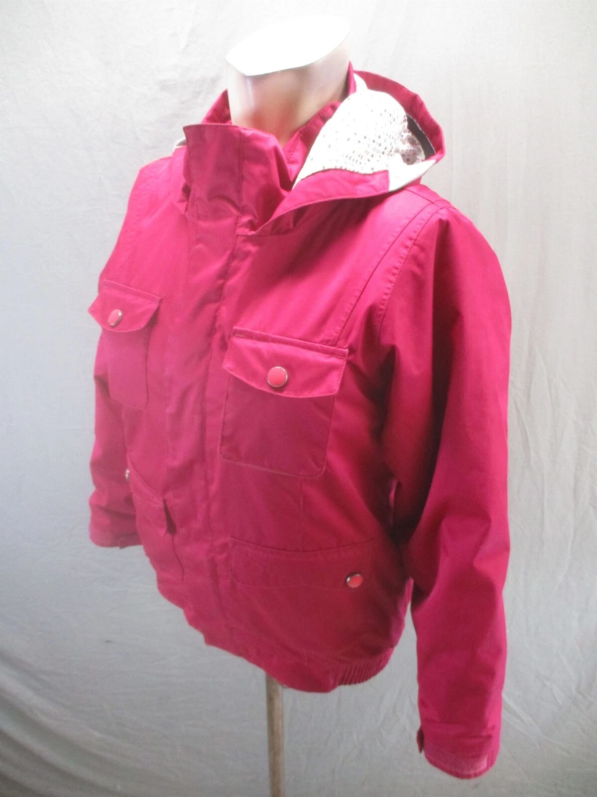 burton dry ride full zip powder skirt snowboard jacket
