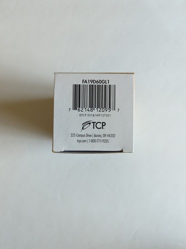 24 New TCP Lighting 7.5W LED A19 Filament Bulb E26 120V Warm White 1800K-3200K - Picture 6 of 8