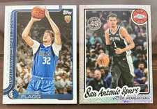 2025-2026 Topps Basketball Base (#201-300) + RCs + Inserts: U Pick, 35 Cent Ship