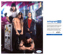 Chad Smith ‘Red Hot Chili Peppers’ Band Drummer Signed 8x10 Photo ACOA RHCP