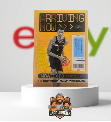 2023-24 Panini NBA Hoops Victor Wembanyama Arriving Now #Rookie