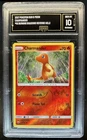 2017 Pokemon SM Burning Shadows Charmander Reverse Holo #18/147 GMA 10