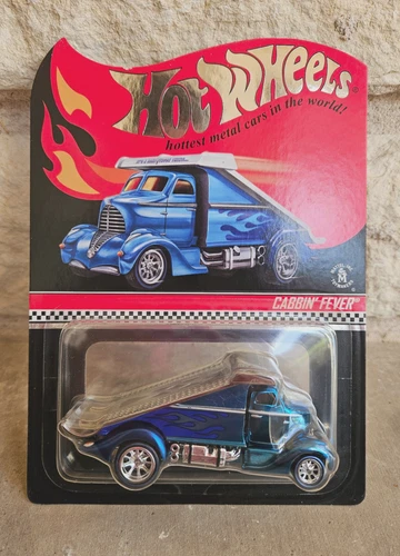 HOT WHEELS 2016 RLC Cabbin' Fever Blue w/Case New Red Line Club 2943/5000