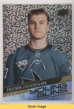 2020-21 Extended Series Speckled Rainbow Foil Fredrik Handemark #711 READ 1da5