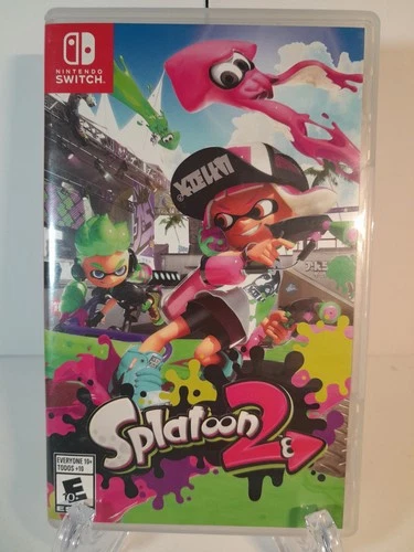 Splatoon 2 (Nintendo Switch, 2017) Game Cartridge And Case. Great Clean Shape